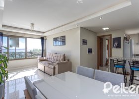 Apartamento à venda com 89m², 3 dormitórios, 1 suíte, 2 vagas, no bairro Ipanema em PORTO ALEGRE