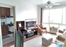 Apartamento à venda com 68m², 2 dormitórios, 1 vaga, no bairro Cristal em Porto Alegre