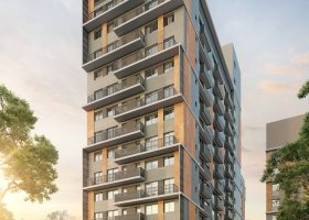 Apartamento à venda com 43m², 1 dormitório, 1 suíte, 1 vaga, no bairro Cidade Baixa em Porto Alegre