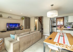Casa em Condomínio à venda com 210m², 4 dormitórios, 1 suíte, 2 vagas, no bairro Jardim Isabel em Porto Alegre