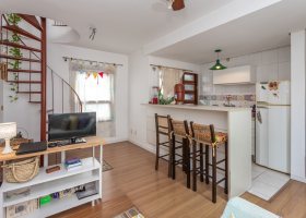 Cobertura à venda com 89m², 1 dormitório, 1 suíte, no bairro Petrópolis em Porto Alegre