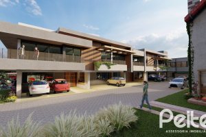 Casa em Condomínio à venda com 165m², 3 dormitórios, 3 suítes, 2 vagas, no bairro Vila Assunção em Porto Alegre