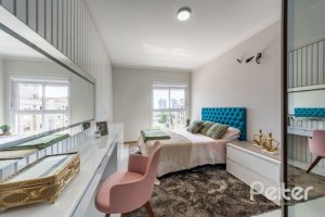 Apartamento à venda com 103m², 3 dormitórios, 1 suíte, 2 vagas, no bairro Cristal em Porto Alegre