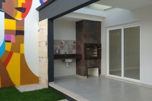 Casa em Condomínio à venda com 140m², 3 dormitórios, 1 suíte, 2 vagas, no bairro Hipica em PORTO ALEGRE