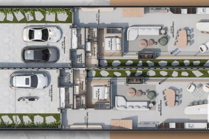 Casa à venda com 276m², 4 dormitórios, 4 suítes, 4 vagas, no bairro Vila Assunção em Porto Alegre