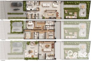 Casa em Condomínio à venda com 302m², 3 dormitórios, 3 suítes, 3 vagas, no bairro Vila Conceição em Porto Alegre