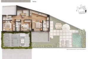 Casa em Condomínio à venda com 302m², 3 dormitórios, 3 suítes, 3 vagas, no bairro Vila Conceição em Porto Alegre