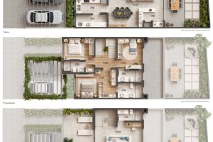 Casa em Condomínio à venda com 302m², 3 dormitórios, 3 suítes, 3 vagas, no bairro Vila Conceição em Porto Alegre