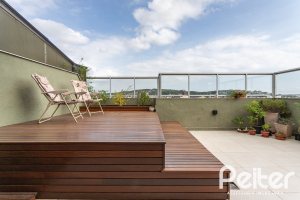 Cobertura à venda com 153m², 3 dormitórios, 1 suíte, 1 vaga, no bairro Tristeza em PORTO ALEGRE