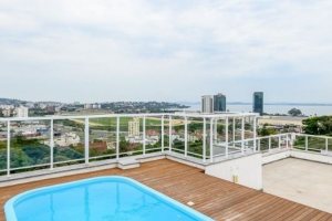 Apartamento à venda com 138m², 3 dormitórios, 3 suítes, 2 vagas, no bairro Cristal em Porto Alegre