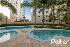 Apartamento à venda com 45m², 2 dormitórios, 1 vaga, no bairro Camaqua em PORTO ALEGRE