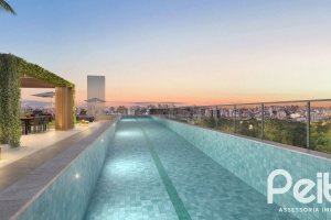 Apartamento à venda com 22m², 1 dormitório, 1 suíte, 1 vaga, no bairro Cidade Baixa em Porto Alegre