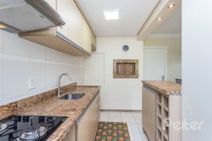 Apartamento à venda com 47m², 1 dormitório, 1 vaga, no bairro Cristal em PORTO ALEGRE