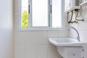 Apartamento à venda com 47m², 1 dormitório, 1 vaga, no bairro Cristal em PORTO ALEGRE