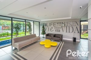 Apartamento à venda com 40m², 1 dormitório, 1 suíte, 1 vaga, no bairro Cristal em PORTO ALEGRE
