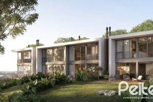 Casa em Condomínio à venda com 219m², 3 dormitórios, 3 suítes, 2 vagas, no bairro Menino Deus em Porto Alegre