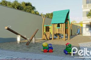 Apartamento à venda com 47m², 2 dormitórios, 1 vaga, no bairro Cristal em Porto Alegre