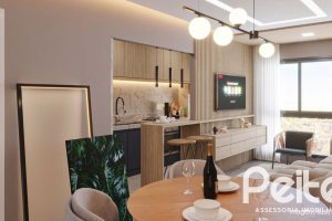 Apartamento à venda com 67m², 2 dormitórios, 1 suíte, 1 vaga, no bairro Cristal em Porto Alegre