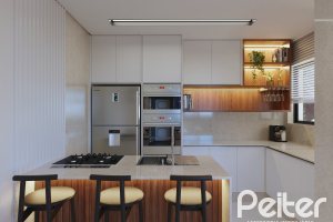 Apartamento à venda com 76m², 2 dormitórios, 1 suíte, 2 vagas, no bairro Tristeza em Porto Alegre