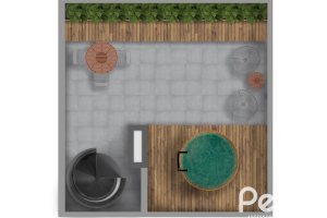 Apartamento à venda com 112m², 2 dormitórios, 1 suíte, 2 vagas, no bairro Tristeza em Porto Alegre