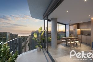Apartamento à venda com 66m², 2 dormitórios, 1 vaga, no bairro Praia de Belas em Porto Alegre