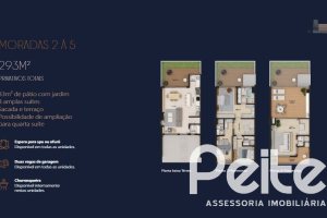 Casa em Condomínio à venda com 293m², 3 dormitórios, 3 suítes, 2 vagas, no bairro Tristeza em Porto Alegre