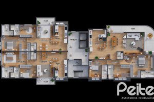 Apartamento à venda com 171m², 3 dormitórios, 3 suítes, 2 vagas, no bairro Tristeza em Porto Alegre