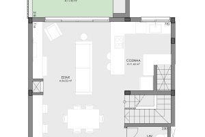 Casa em Condomínio à venda com 196m², 3 dormitórios, 1 suíte, 2 vagas, no bairro Tristeza em Porto Alegre