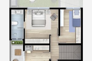 Casa em Condomínio à venda com 196m², 3 dormitórios, 1 suíte, 2 vagas, no bairro Tristeza em Porto Alegre