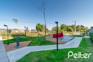 Apartamento à venda com 59m², 2 dormitórios, 1 suíte, 1 vaga, no bairro Jardim do Salso em Porto Alegre