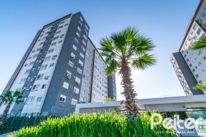 Apartamento à venda com 59m², 2 dormitórios, 1 suíte, 1 vaga, no bairro Jardim do Salso em Porto Alegre