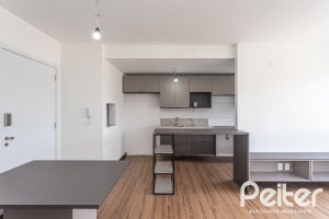 Apartamento à venda com 59m², 2 dormitórios, 1 suíte, 1 vaga, no bairro Jardim do Salso em Porto Alegre