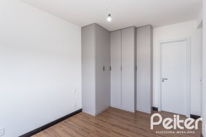 Apartamento à venda com 59m², 2 dormitórios, 1 suíte, 1 vaga, no bairro Jardim do Salso em Porto Alegre