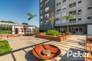 Apartamento à venda com 59m², 2 dormitórios, 1 suíte, 1 vaga, no bairro Jardim do Salso em Porto Alegre