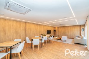 Apartamento à venda com 59m², 2 dormitórios, 1 suíte, 1 vaga, no bairro Jardim do Salso em Porto Alegre