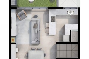 Casa em Condomínio à venda com 196m², 3 dormitórios, 1 suíte, 2 vagas, no bairro Tristeza em Porto Alegre