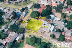 Terreno à venda com 1058m², no bairro Cristal em Porto Alegre