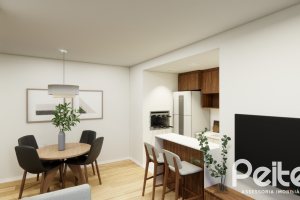 Apartamento à venda com 121m², 2 dormitórios, 1 suíte, 2 vagas, no bairro Tristeza em Porto Alegre
