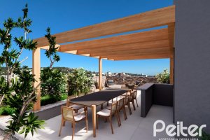 Apartamento à venda com 121m², 2 dormitórios, 1 suíte, 2 vagas, no bairro Tristeza em Porto Alegre