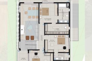 Casa em Condomínio à venda com 340m², 4 dormitórios, 4 suítes, 4 vagas, no bairro Alphaville em PORTO ALEGRE