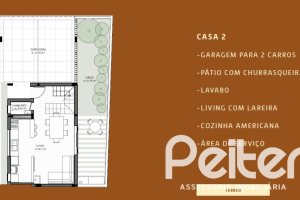 Casa em Condomínio à venda com 232m², 3 dormitórios, 1 suíte, 2 vagas, no bairro Tristeza em Porto Alegre
