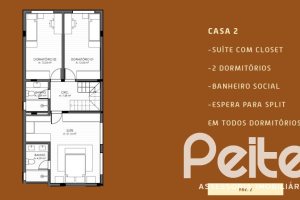 Casa em Condomínio à venda com 232m², 3 dormitórios, 1 suíte, 2 vagas, no bairro Tristeza em Porto Alegre