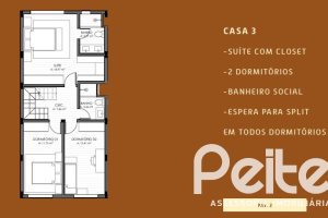 Casa em Condomínio à venda com 232m², 3 dormitórios, 1 suíte, 2 vagas, no bairro Tristeza em Porto Alegre
