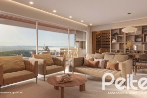Apartamento à venda com 141m², 3 dormitórios, 1 suíte, 2 vagas, no bairro Tristeza em Porto Alegre