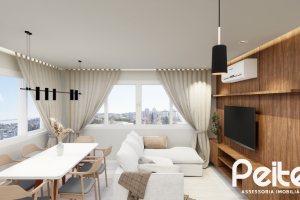 Apartamento à venda com 92m², 3 dormitórios, 1 suíte, 2 vagas, no bairro Tristeza em Porto Alegre