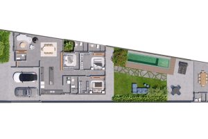 Casa à venda com 230m², 3 dormitórios, 3 suítes, 2 vagas, no bairro Vila Assunção em Porto Alegre