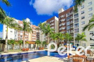 Apartamento à venda com 57m², 2 dormitórios, 1 suíte, 1 vaga, no bairro Vila Nova em PORTO ALEGRE