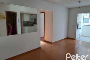 Apartamento à venda com 59m², 2 dormitórios, 1 vaga, no bairro Cristal em PORTO ALEGRE