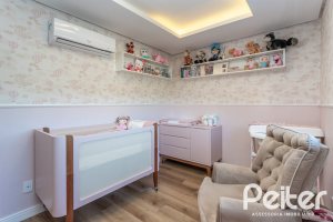 Cobertura à venda com 207m², 3 dormitórios, 1 suíte, 4 vagas, no bairro Cristal em Porto Alegre