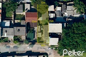 Terreno à venda com 350m², no bairro Cristal em Porto Alegre